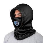 FOCO Tennessee Titans NFL Black Hooded Gaiter, adult (SVNFGRHDSN)