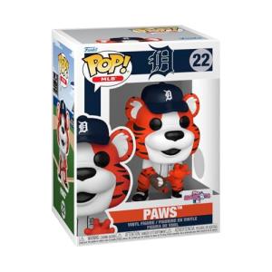 Funko Pop! MLB: Detroit Tigers - Paws - MLB Mascots and Marks - Collectable Vinyl Figure - Gift Idea - Official Merchandise - Toys for Kids & Adults - Sports Fans - Figure for Collectors and Display
