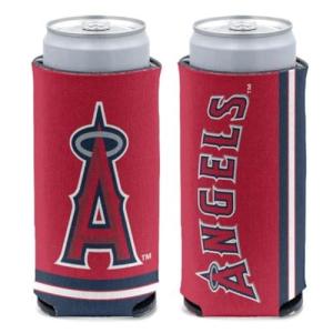 WinCraft MLB Los Angeles Angels Slim Can Cooler, Team Colors, One Size