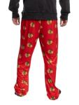 Calhoun NHL Surf & Skate Men's Scatter Print Team Logo Pajama Pants (Medium, Chicago Blackhawks)