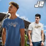 J2 Sport Miami Baseball T-Shirt – Men & Women Short Sleeve T Shirt Tee Tshirt