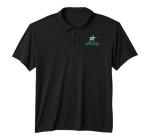 Dallas Stars Power Play Black NHL Officially Licensed Performance Polo Shirt