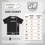 J2 Sport Miami Baseball T-Shirt – Men & Women Short Sleeve T Shirt Tee Tshirt