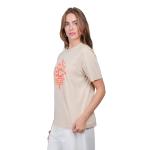 Ultra Game WNBA Official Womens Super Soft Fashion T-Shirt, Connecticut Sun, Sand, Small