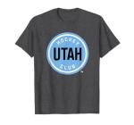 Utah Hockey Club Icon Dark Heather Officially Licensed T-Shirt