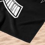 Northwest NHL San Jose Sharks Microfiber Beach Towel, 30 x 60 Inches – Quick Dry, Sand Resistant, Lightweight, Highly Absorbent, Incisor Design