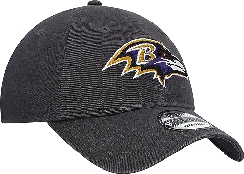 Baltimore Ravens New Era Adjustable Graphite Cap