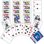 MasterPieces Family Games - NHL New York Rangers Playing Cards - Officially Licensed Playing Card Deck for Adults, Kids, and Family - Fun Entertainment for Kids and Adults - Educational and Engaging