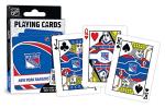 MasterPieces Family Games - NHL New York Rangers Playing Cards - Officially Licensed Playing Card Deck for Adults, Kids, and Family - Fun Entertainment for Kids and Adults - Educational and Engaging