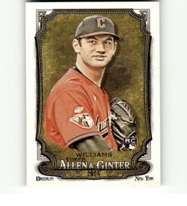 2024 Topps Allen and Ginter #23 Gavin Williams RC Rookie Cleveland Guardians MLB Baseball Base Trading Card