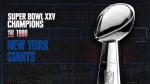 Super Bowl XXV Champions - The 1990 New York Giants