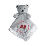 Baby Fanatic - NFL Baby Security Blanket Bear Snuggle Toy for Newborn Boy Girl Unisex Stuffed Animal Officially Licensed Tampa Bay Buccaneers Football