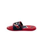 FOCO Houston Texans NFL Mens Colorblock Big Logo Gel Slides - L