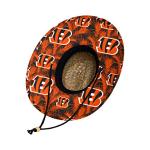 Cincinnati Bengals NFL Floral Straw Hat