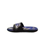 FOCO Baltimore Ravens NFL Mens Colorblock Big Logo Gel Slides - M