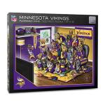 YouTheFan NFL Minnesota Vikings Purebred Fans 500pc Puzzle - A Real Nailbiter