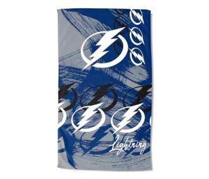 Northwest NHL Tampa Bay Lightning Oversized Microfiber Beach Towel, 40 x 72 Inches – Quick Dry, Sand Resistant, Lightweight, Highly Absorbent, Distorter Design