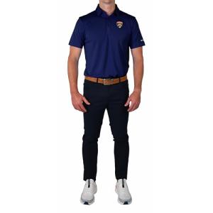Columbia Florida Panthers Golf Men's Casual Lightweight Drive Polo Navy