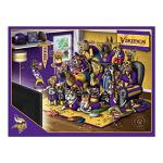 YouTheFan NFL Minnesota Vikings Purebred Fans 500pc Puzzle - A Real Nailbiter