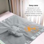 Baby Fanatic - NFL Baby Security Blanket Bear Snuggle Toy for Newborn Boy Girl Unisex Stuffed Animal Officially Licensed Tampa Bay Buccaneers Football