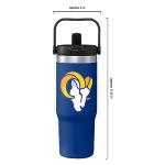 Los Angeles Rams NFL 30 oz Straw Tumbler