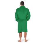 Northwest NFL New York Jets Retro Adult Unisex Silk Touch Bathrobe, Large/X-Large, Green, Officially Licensed Loungewear, Soft Plush Polyester
