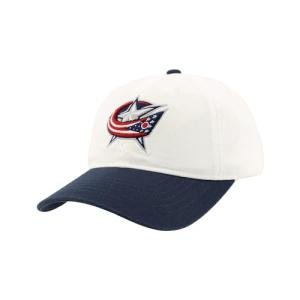 Columbus Blue Jackets NHL Officially Licensed Adjustable Hat Scholarship Icon White
