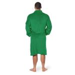 Northwest NFL New York Jets Retro Adult Unisex Silk Touch Bathrobe, Large/X-Large, Green, Officially Licensed Loungewear, Soft Plush Polyester