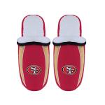 FOCO San Francisco 49ers NFL Mens Sherpa Slide Slippers - XL