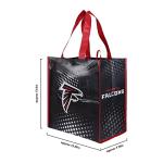 FOCO Atlanta Falcons NFL 4 Pack Reusable Shopping Bag