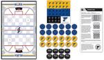 MasterPieces Officially licensed NHL St. Louis Blues Checkers Board Game for Families and Kids ages 6 and Up