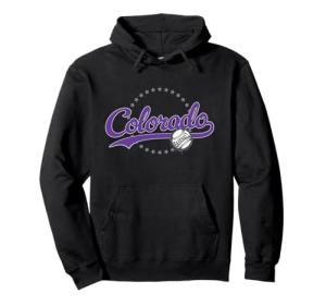 Colorado Baseball Fan Pullover Hoodie