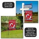 New Jersey Devils Double Sided Garden Flag