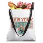 WNBA New York Liberty Half Court Tote Bag