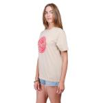 Ultra Game WNBA Official Womens Super Soft Fashion T-Shirt, Indiana Fever, Sand, Small