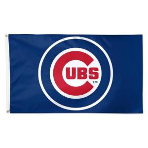 Chicago Cubs 3x5 Flag Set, Wincraft, Durable Outdoor/Indoor Banners with Brass Grommets