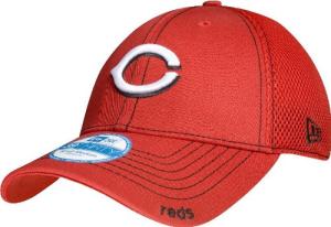 MLB Cincinnati Reds Neo Fitted Baseball Cap, Scarlet, Medium/Large