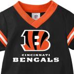 NFL Baby Boys' Dazzle Bodysuit, Cincinnati Bengals, 0-3 Months