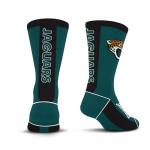 For Bare Feet NFL JACKSONVILLE JAGUARS MVP Crew Sock Team Color Youth