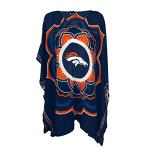 Littlearth NFL Denver Broncos Caftan Flower, Team Color, 32" x 42"