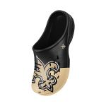 FOCO New Orleans Saints NFL Mens Colorblock Big Logo Clog - L - (11-12)