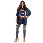 Littlearth NFL Denver Broncos Caftan Flower, Team Color, 32" x 42"