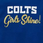 NFL Indianapolis Colts 3 Pack Short Sleeve Bodysuit, Blue Indianapolis Colts New, 18 Months