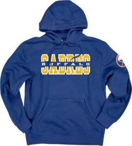 Blue 84 Buffalo Sabres NHL Officially Licensed Hooded Sweatshirt Top Level, XX-Large Team Color