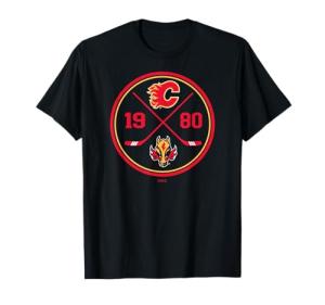 Calgary Flames Prize Black Officially Licensed T-Shirt