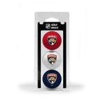 Team Golf NHL Florida Panthers 3 Golf Ball Pack Regulation Size Golf Balls, 3 Pack, Full Color Durable Team Imprint