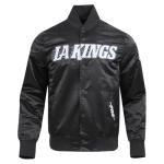 Pro Standard MENS NHL LOS ANGELES KINGS CLASSIC SATIN SATIN JACKET BLACK L