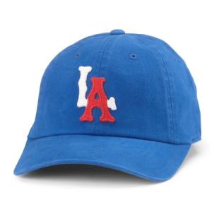 AMERICAN NEEDLE Unisex Los Angeles Angels Archive Adjustable Buckle Strap Baseball Hat (44740B-LOSA-DPRO)