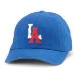 AMERICAN NEEDLE Unisex Los Angeles Angels Archive Adjustable Buckle Strap Baseball Hat (44740B-LOSA-DPRO)