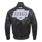 Pro Standard MENS NHL LOS ANGELES KINGS CLASSIC SATIN SATIN JACKET BLACK L